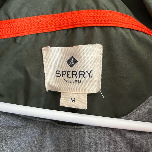 NEW Sperry Hideaway Hoodie Utility Vest - Picture 2 of 5
